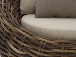 Apple Bee Cocoon Sessel-Sofa Lounge-Set 6-teilig 5-Sitzer