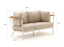 Apple Bee Condor Gartensofa 2-Sitzer 150 cm