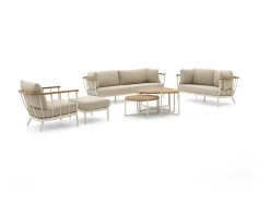 Apple Bee Condor Sessel-Sofa Lounge-Set 7-teilig 6-Sitzer