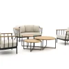 Apple Bee Condor Sessel-Sofa Lounge-Set 6-teilig 4-Sitzer