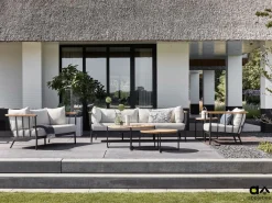 Apple Bee Condor Sessel-Sofa Lounge-Set 6-teilig 4-Sitzer