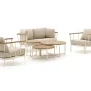 Apple Bee Condor Sessel-Sofa Lounge-Set 6-teilig 4-Sitzer