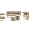 Apple Bee Condor/Tonga Sessel-Sofa Lounge-Set 5-teilig 6-Sitzer