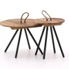 Apple Bee Elle Loungetisch ø 60 (h: 40 cm)/ø 40 (h: 45 cm)