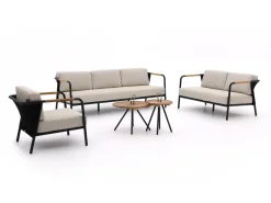 Apple Bee Elle Sessel-Sofa Lounge-Set 5-teilig