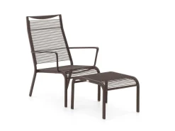 Apple Bee Hawaii Gartensessel stapelbar mit Gartenhocker