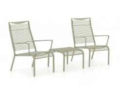Apple Bee Hawaii Lounge Balkonmöbel-Set 3-teilig stapelbar