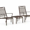 Apple Bee Hawaii Lounge Balkonmöbel-Set 3-teilig stapelbar
