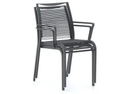 Apple Bee Hawaii/ROUGH-S 160 cm Gartenmöbel-Set 5-teilig stapelbar