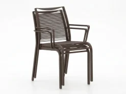 Apple Bee Hawaii/ROUGH-S 220 cm Gartenmöbel-Set 7-teilig stapelbar