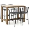 Apple Bee Hawaii/ROUGH-X 135 cm Gartenbar-Set 5-teilig