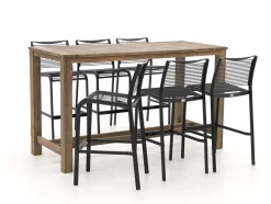 Apple Bee Hawaii/ROUGH-X 180 cm Gartenbar-Set 7-teilig