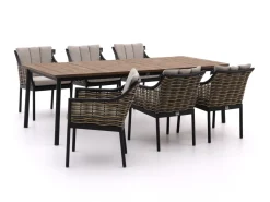 Apple Bee Milou 240 cm Gartenmöbel-Set 7-teilig