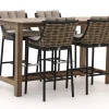 Apple Bee Milou/ROUGH-X 180 cm Gartenbar 5-teilig