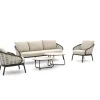 Apple Bee Pine Key Sessel-Sofa Lounge-Set 5-teilig 5-Sitzer