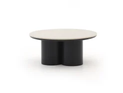 Apple Bee Tonga Beistelltisch-Set ø 80 cm (h: 36 cm)/ø 60 cm (h: 44 cm)
