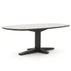 Apple Bee Zanzibar dänisch oval Gartentisch 220x110x77 cm