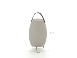 Arvenza LED-Außenlampe aufladbar ø 26 cm (h: 41,5 cm)