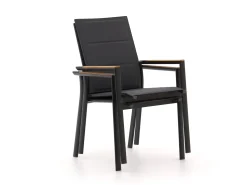 Bellagio Albinea/Lodola ø130cm dining tuinset 5-delig stapelbaar