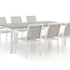 Bellagio Anzio/Fidenza 220 cm Gartenmöbel-Set 7-teilig stapelbar
