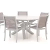 Bellagio Anzio/Lodola ø 150 cm Gartenmöbel-Set 6-teilig stapelbar