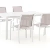 Bellagio Anzio/Menzano 160 cm Gartenmöbel-Set 5-teilig stapelbar