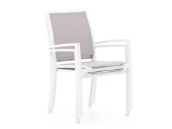 Bellagio Anzio/Menzano 160 cm Gartenmöbel-Set 5-teilig stapelbar