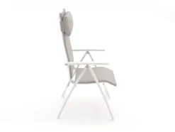 Bellagio Avenza/Fidenza 90 cm Gartenmöbel-Set 5-teilig verstellbar