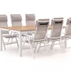 Bellagio Avenza/Fidenza 220 cm Gartenmöbel-Set 7-teilig verstellbar