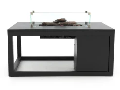 Bellagio Avolo/Cosiraw 120 cm Ecklounge-Set mit Feuertisch 3-teilig rechts