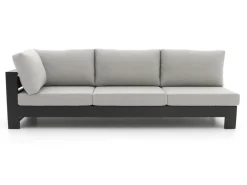 Bellagio Avolo/Cosiraw 120 cm Ecklounge-Set mit Feuertisch 3-teilig rechts