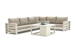 Bellagio Avolo/Cosiraw 100 cm Ecklounge-Set 3-teilig rechts 6-Sitzer