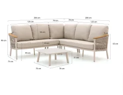 Bellagio Birgi Novo Ecklounge-Set 4-teilig