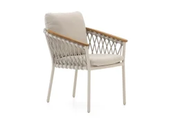 Bellagio Birgi Novo/Induno Deens Ovaal 220cm dining tuinset 7-delig stapelbaar