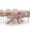 Bellagio Birgi Novo/Induno Deens Ovaal 240cm dining tuinset 7-delig stapelbaar