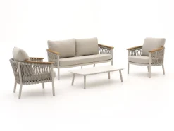 Bellagio Birgi Novo Sessel-Sofa Lounge-Set 4-teilig