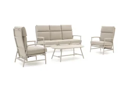 Bellagio Bondeno Sessel-Sofa Lounge-Set 4-teilig