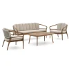 Bellagio Brasimone Sessel-Sofa Lounge-Set 4-teilig