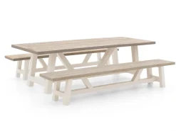 Bellagio Bresimo 260 cm Picknick Sitzgruppe 3-teilig