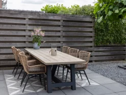 Bellagio Bresimo Gartentisch 260x100 cm