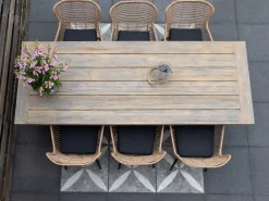 Bellagio Bresimo Gartentisch 260x100 cm
