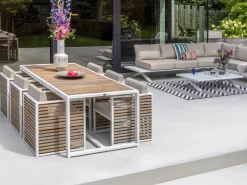 Bellagio Cadora Gartentisch 240x100x75 cm