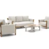 Bellagio Calcinelli Sessel-Sofa Lounge-Set 5-teilig 5-Sitzer