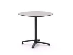 Bellagio Canzo Gartentisch klappbar ø 80 cm (h:73 cm)