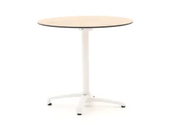 Bellagio Canzo Gartentisch klappbar ø 80 cm (h:73 cm)