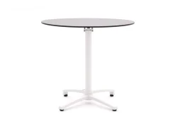 Bellagio Canzo Gartentisch klappbar ø 80 cm (h:73 cm)