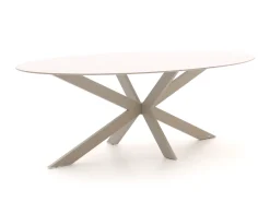 Bellagio Caronia/Furato ellips 240 cm Gartenmöbel-Set 7-teilig stapelbar