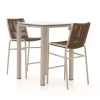 Bellagio Caronia/Trecenta 75 cm Gartenbar-Set 3-teilig stapelbar
