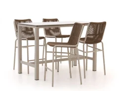 Bellagio Caronia/Trecenta 150 cm Gartenbar-Set 5-teilig stapelbar