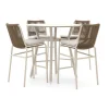 Bellagio Caronia/Tritoni ø 110 cm Gartenbar-Set 5-Teilig Stapelbar